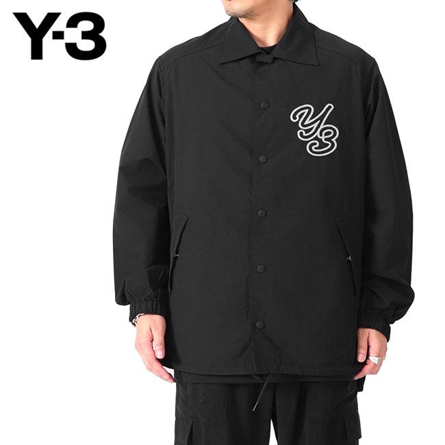 TIME SALE] Y-3 ワイスリー ロゴ コーチジャケット IQ2137 黒 メンズ
