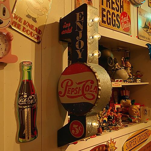 ペプシコーラ オフ ザ ウォール LEDサイン PEPSI インテリア ネオン