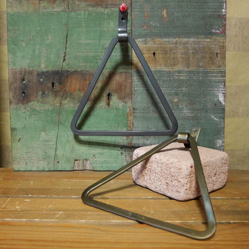 アンティーク アイアン タオルハンガー 三角 : アメリカン雑貨のグッズ