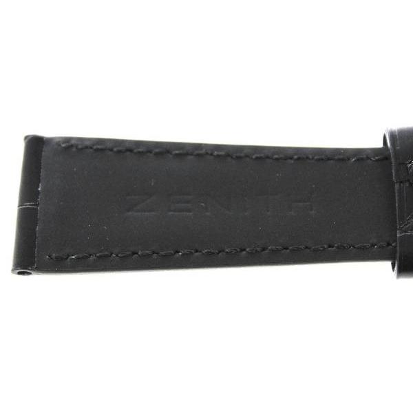 ZENITH（ゼニス） 替えベルト クロコダイル 純正 革ベルト 腕時計用