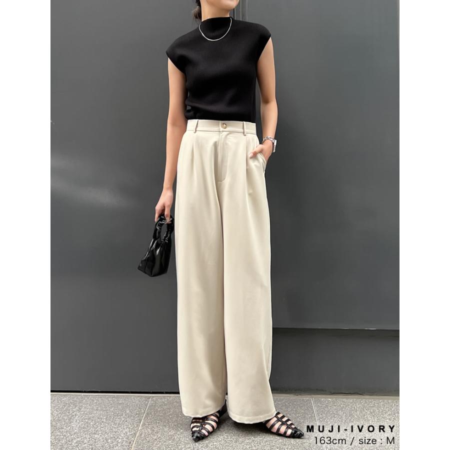 Re:EDIT（リエディ） パンツ スラックス レディース サイドライン