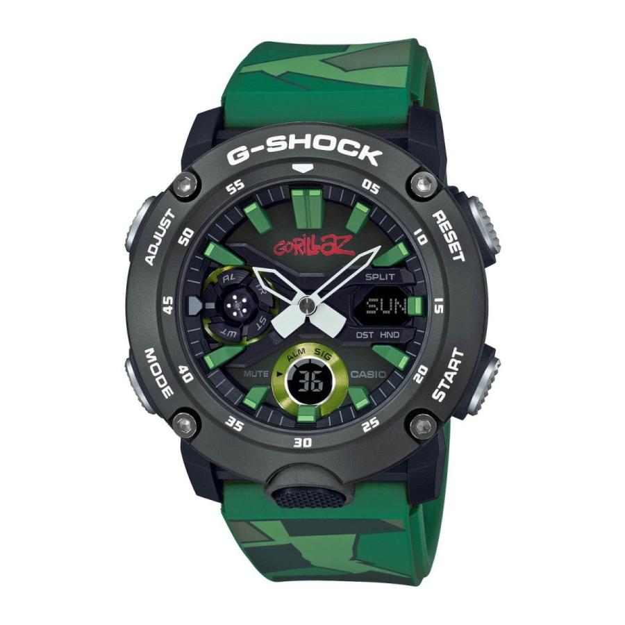 G-SHOCK 『国内正規品』限定 Gorillazコラボ GA-2000GZ-3AJR 腕時計