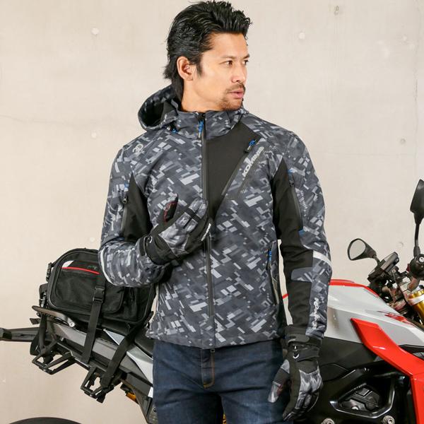 コミネ（Komine） JK-579 プロテクトソフトシェルウィンターパーカ