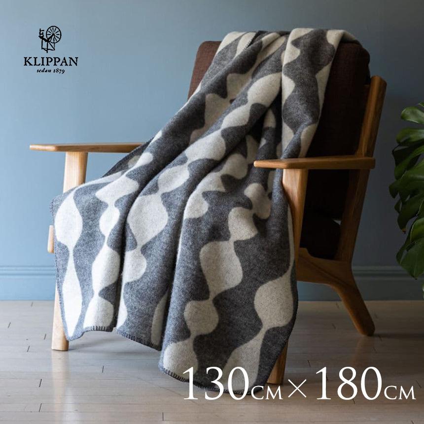 KLIPPAN クリッパン ウール シングル ブランケット マーガレットローズ