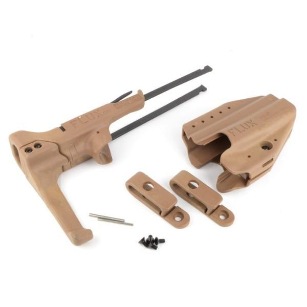 FLUX BRACE タイプ グロック用ストック ＆ ホルスター + フラッシュ