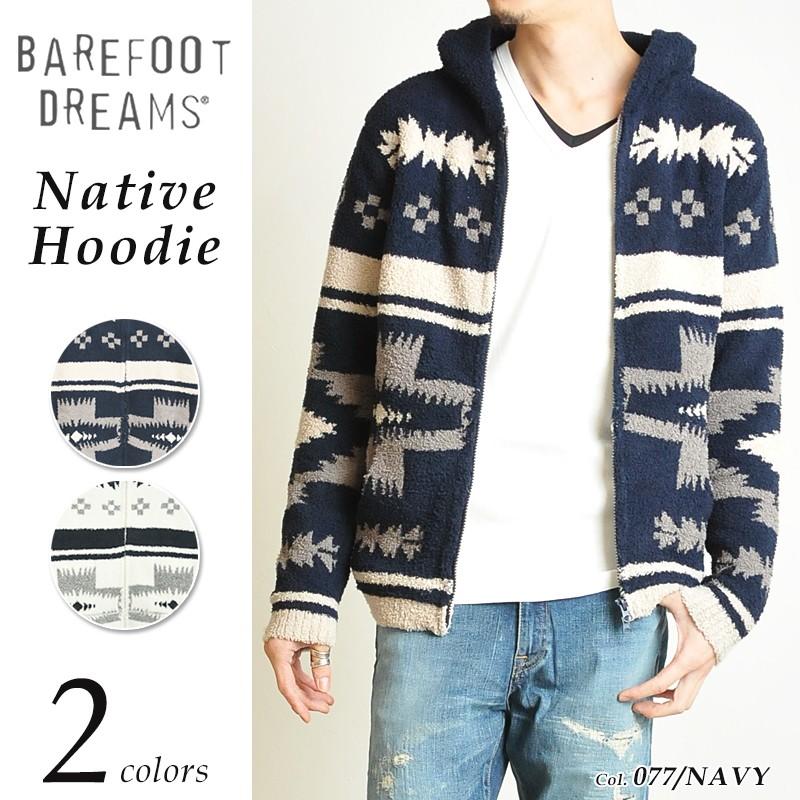 送料無料】BAREFOOT DREAMS ベアフットドリームス ネイティブ柄ジップ