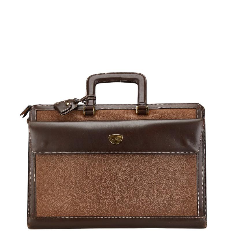 GUCCI（グッチ） オールドグッチ エンブレムロゴ ビジネスバッグ