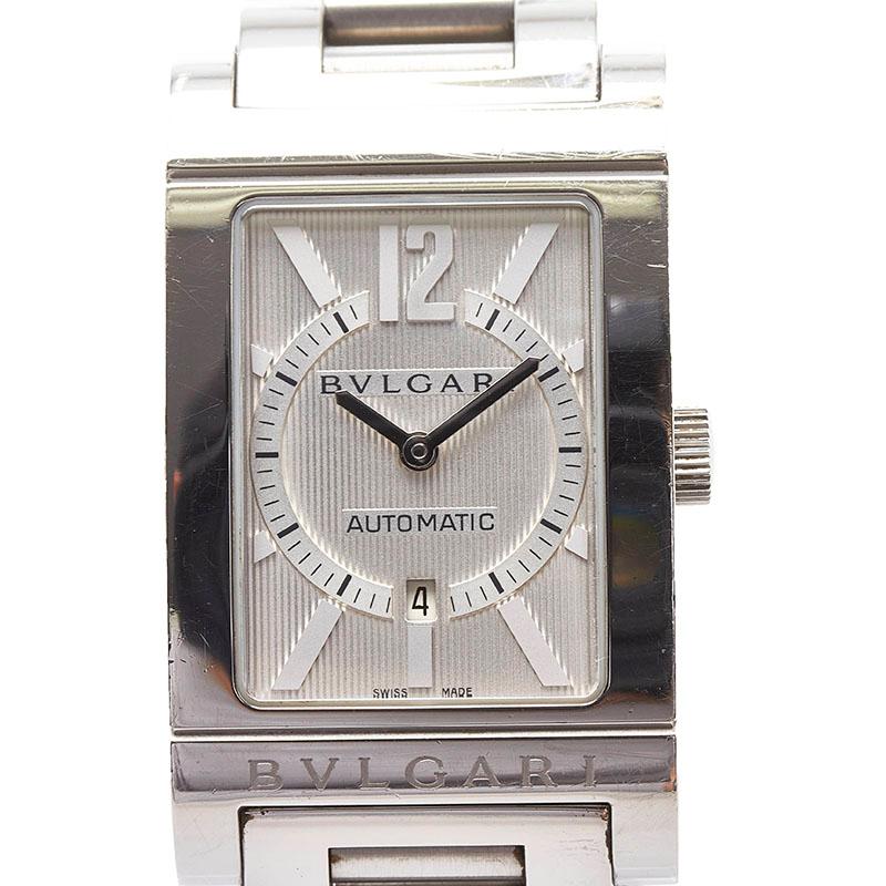 BVLGARI（ブルガリ） レッタンゴロ 腕時計 RT45S 自動巻き(手巻付き