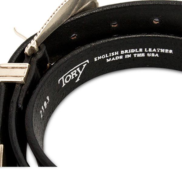 TORY LEATHER（トリーレザー） 【並行輸入品】 ベルト レザー シルバー