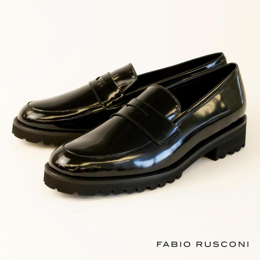 FABIO RUSCONI ファビオルスコーニ レザー ローファー F4965 子牛革