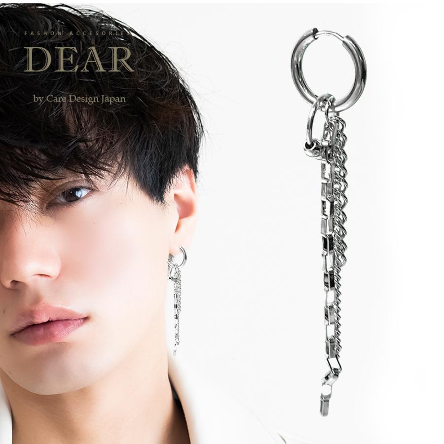 タイプC 片耳 BTS 3連 ジミン 着用モデル ピアス イヤリング ロック