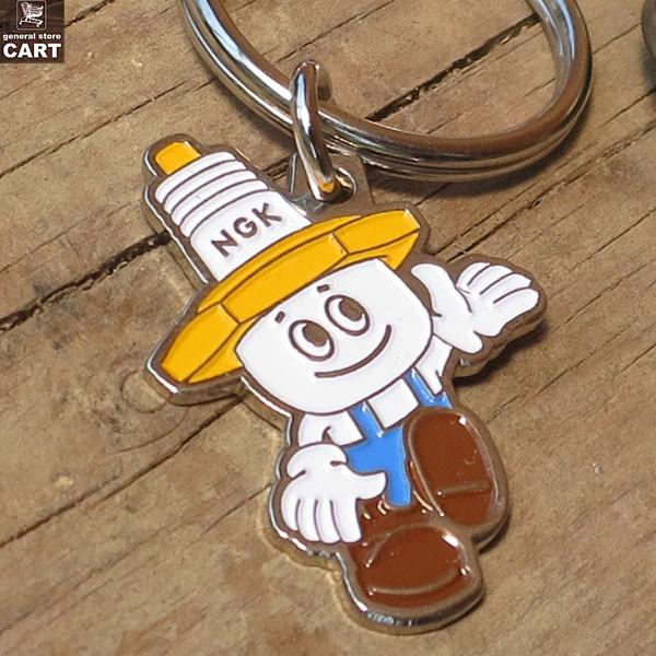 デッドストック キーホルダー NGK SPARK PLUGS プラグ坊や スパーク