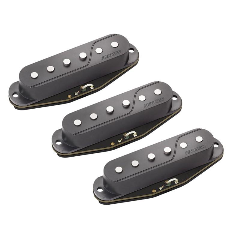 FISHMAN Fluence Single Width Pickup For STRAT (Black