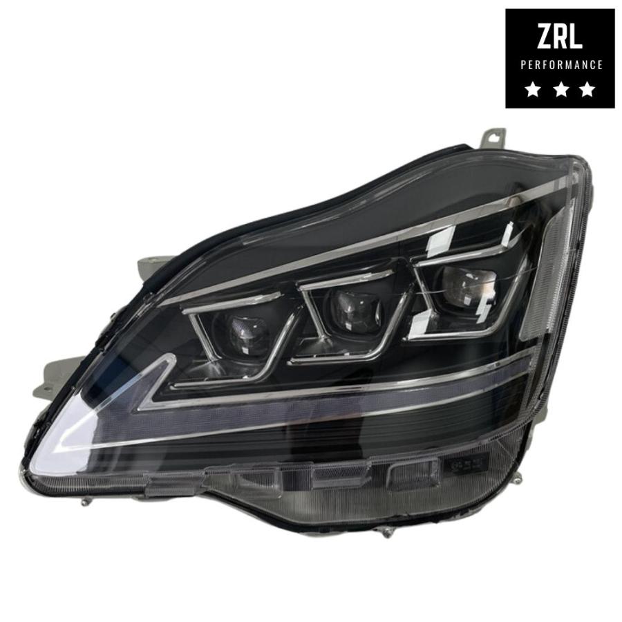 18系クラウン 社外 LEDヘッドライトユニット 3眼 レクサススタイル