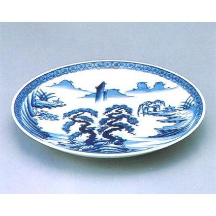 有田焼 大皿 15号 山徳窯 山水 尺5寸 45cm 盛皿 飾り皿 : 台所の道具