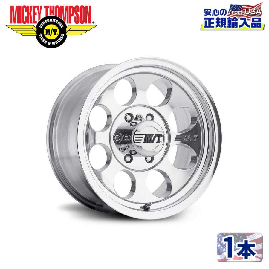 MICKEY THOMPSON ミッキートンプソン]16インチアルミホイール 1本