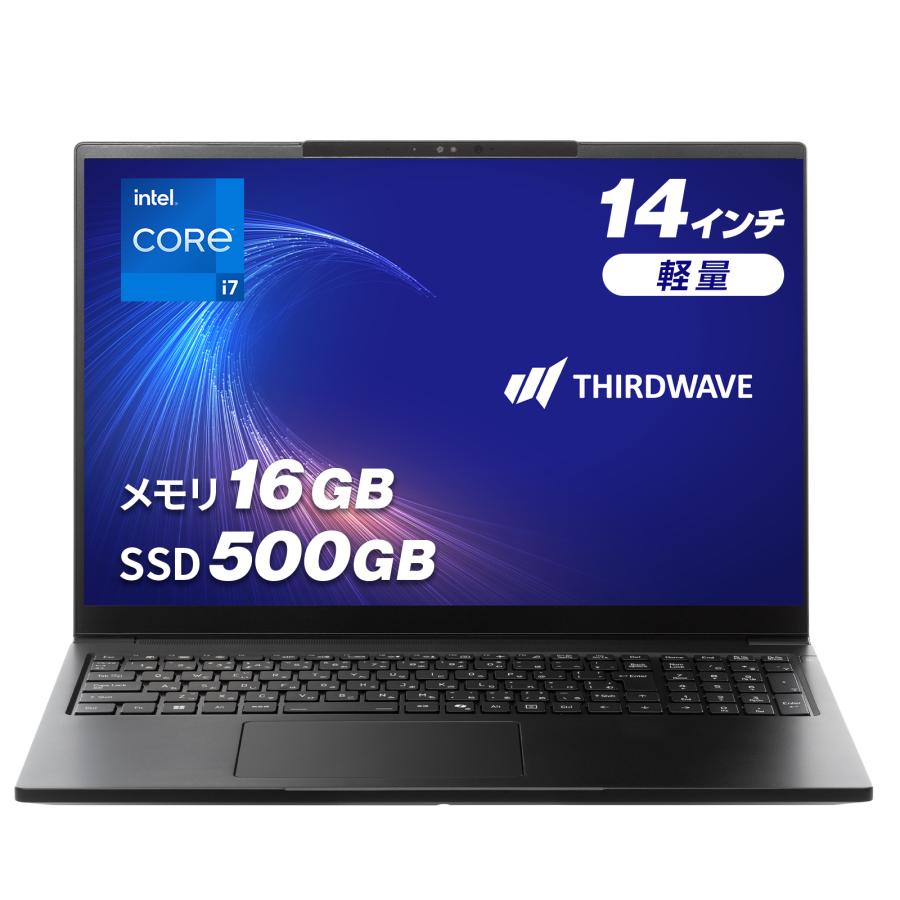 サードウェーブ ノートPC 新品 パソコン THIRDWAVE F-14RP7S メモリ