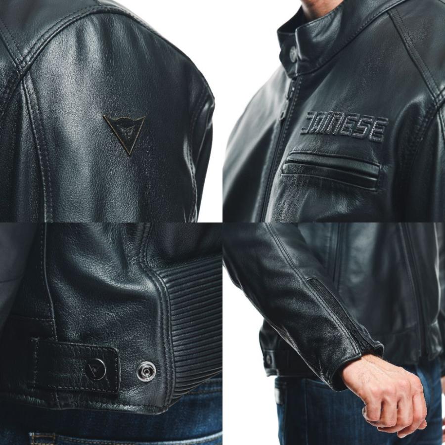 公式】ZAURAX LEATHER JACKET 安心の修理保証付き DAINESE（ダイネーゼ