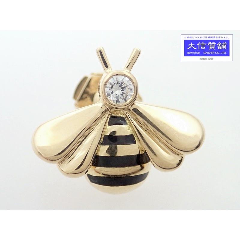 Cartier（カルティエ） 750 イエローゴールド ダイヤ ピンブローチ