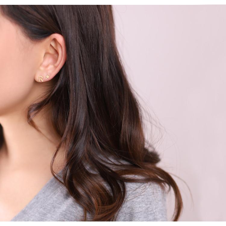 DEVAS 18金 ピアス k18 18金ピアス 18k プチ 星 スター k18ピアス