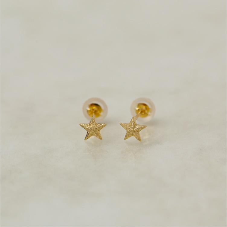 DEVAS 18金 ピアス k18 18金ピアス 18k プチ 星 スター k18ピアス