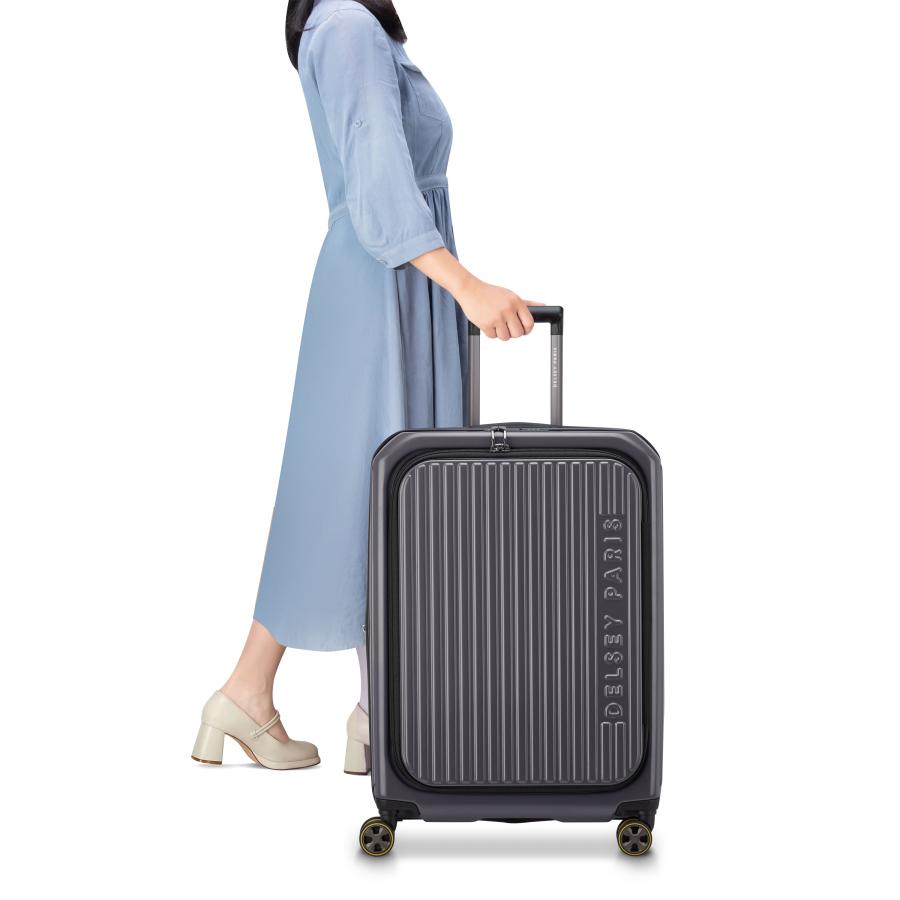 公式 DELSEY デルセー SECURITIME ZIP フロントオープン セキュリ