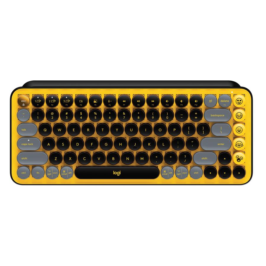 ロジテック Logitech Pop Keys Yellow メカニカル ワイヤレス