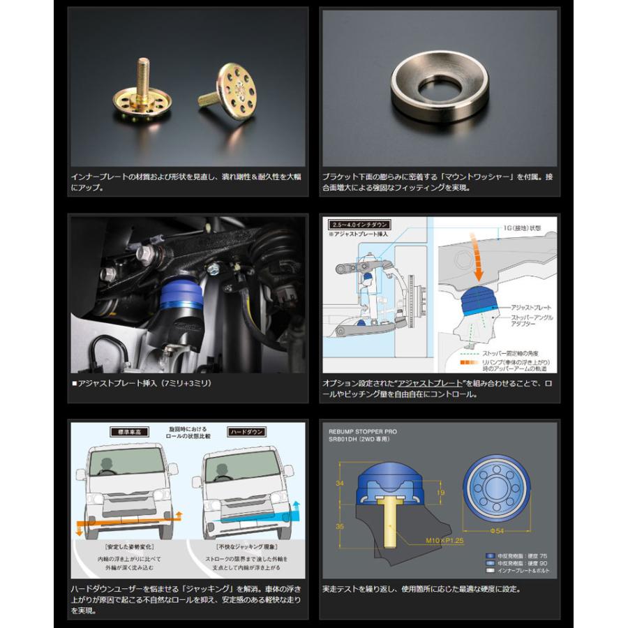 GENB（玄武） ハイエース バンプストップ 200系 2WD リバンプ