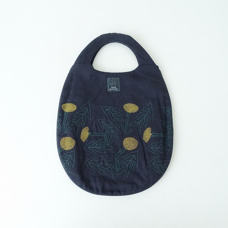 mina perhonen（ミナペルホネン） *tanpopo egg bag エッグバッグ