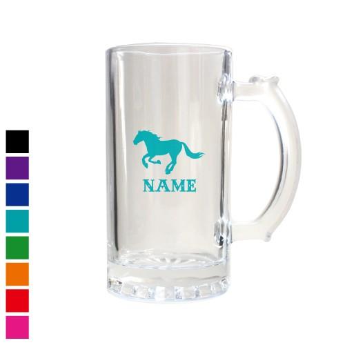 銀座ビアホールの名店ピルゼンのビアマグエンブレム付きジョッキ（2個