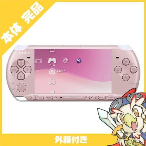 SONY（ソニー） PSP 3000 本体 中古 付属品完備 ブロッサム・ピンク