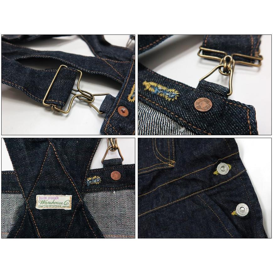 WAREHOUSE ウェアハウス DD-1006XX デニム オーバーオール ワン
