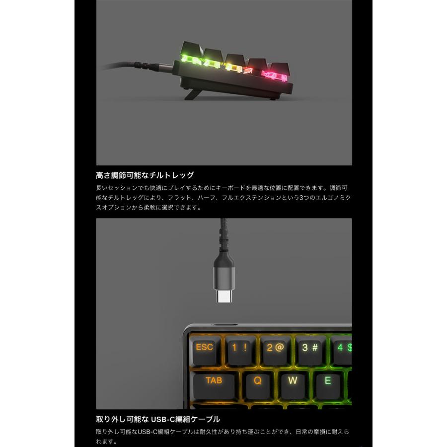 APEX（SteelSeries） SteelSeries Apex Pro Mini Wireless JP 日本語