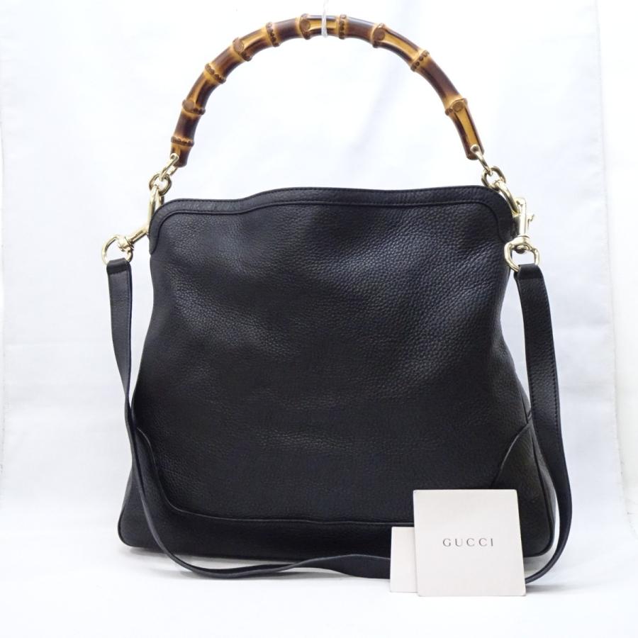 GUCCI（グッチ） 【USED】GUCC ソフトレザー 282315 バンブー 2Way