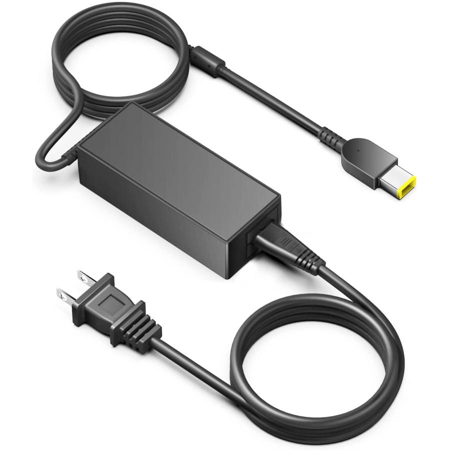 PSE認証】Lenovo ACアダプター 長方形プラグ方口 65W 20V 2.25A 充電器