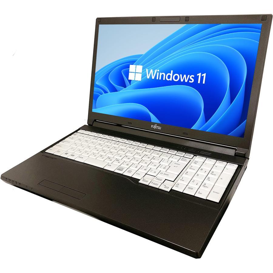 LIFEBOOK ノートパソコン 中古 第8世代CPUCorei5可 最大新品メモリ16GB