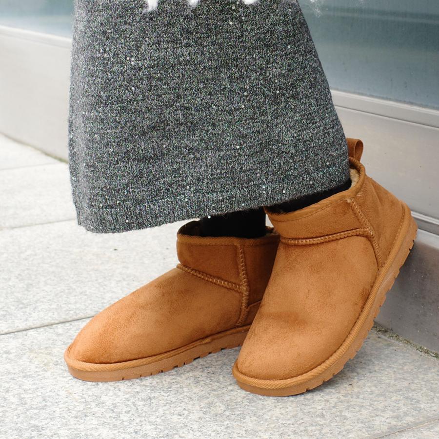 AmiAmi（アミアミ） ムートンブーツ スノーブーツ レディース 暖かい