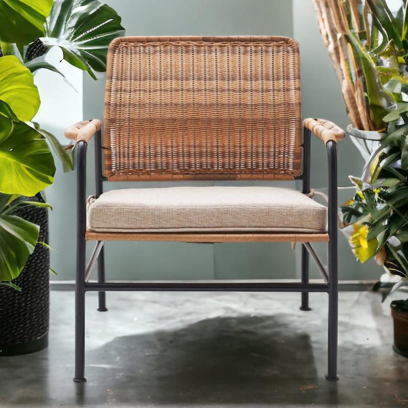 アジアン家具 パーソナルチェア リラックスチェア ラウンジチェア 1p