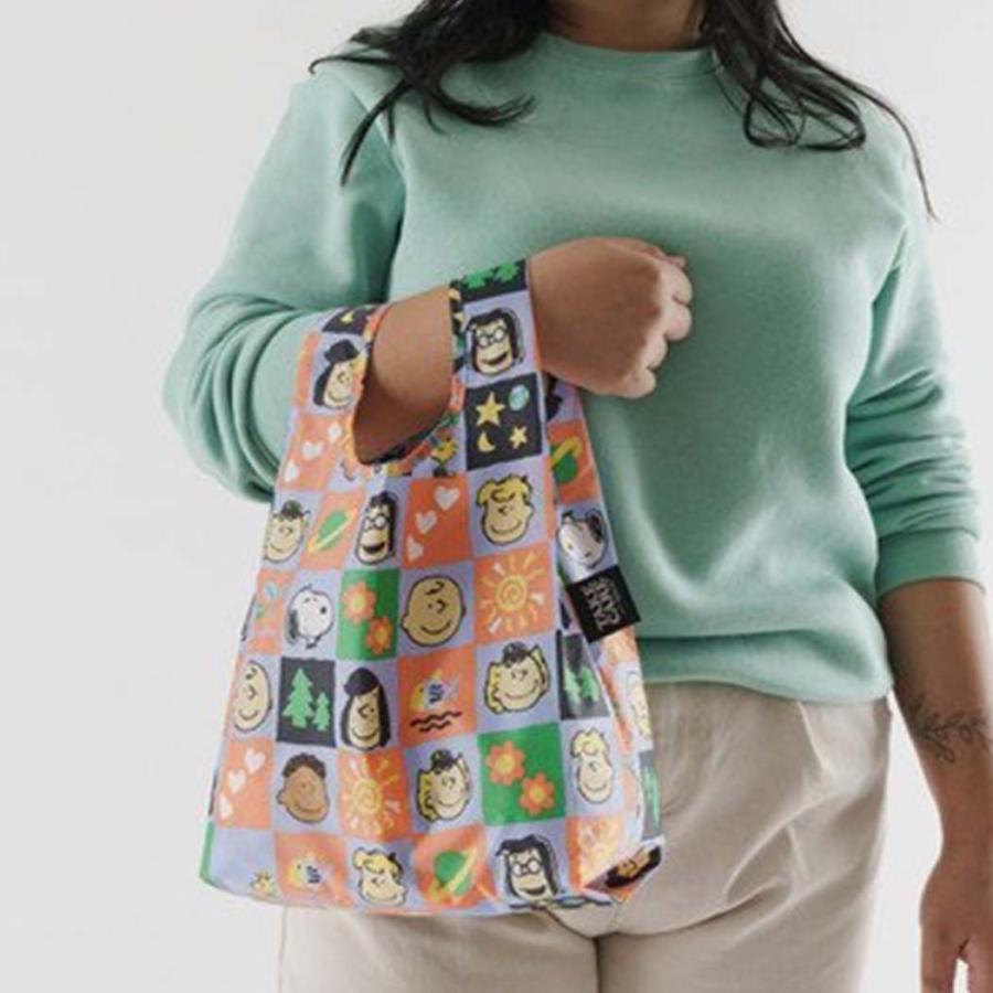 SNOOPY（スヌーピー） BAGGU (バグゥ) BABY エコバッグ TAKE CARE WITH