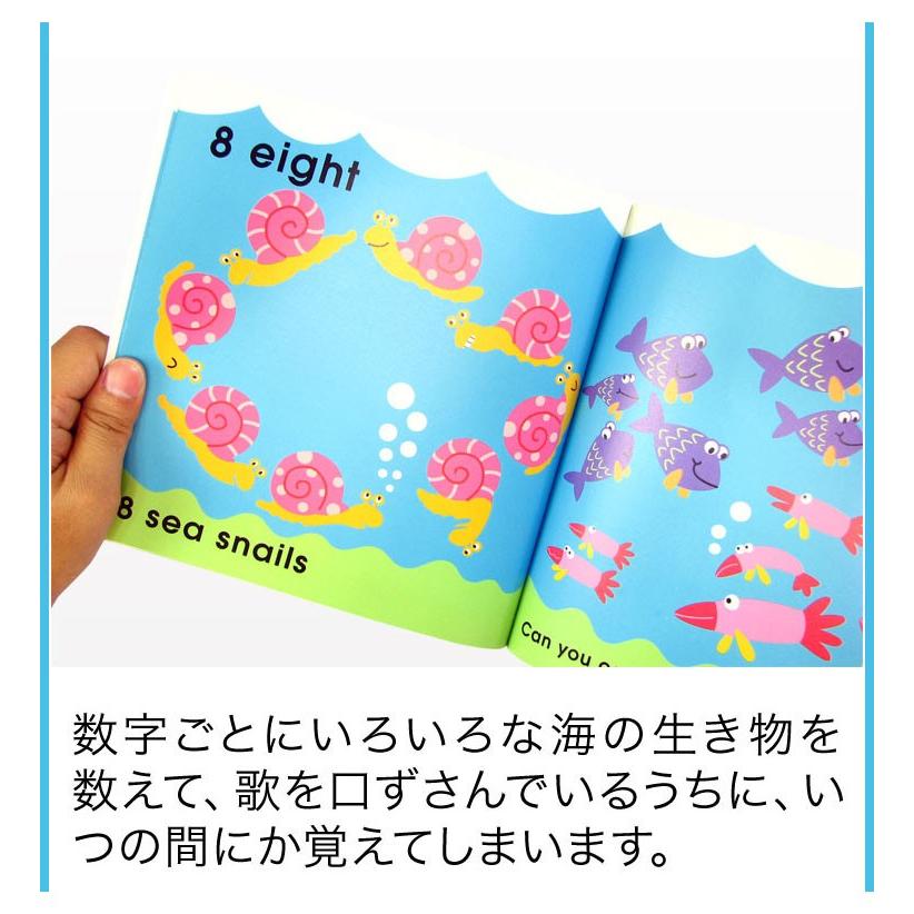 絵本 歌でおぼえる! はじめての英語レッスン CDと絵本3冊のセット 歌詞