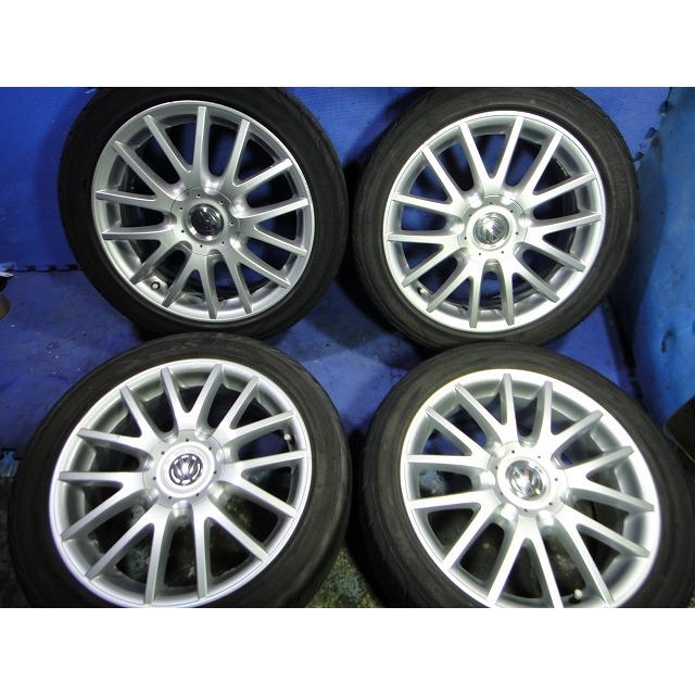 VW ゴルフ 5 1K 系 等 純正 17インチ アルミ ホイール タイヤ ホイル