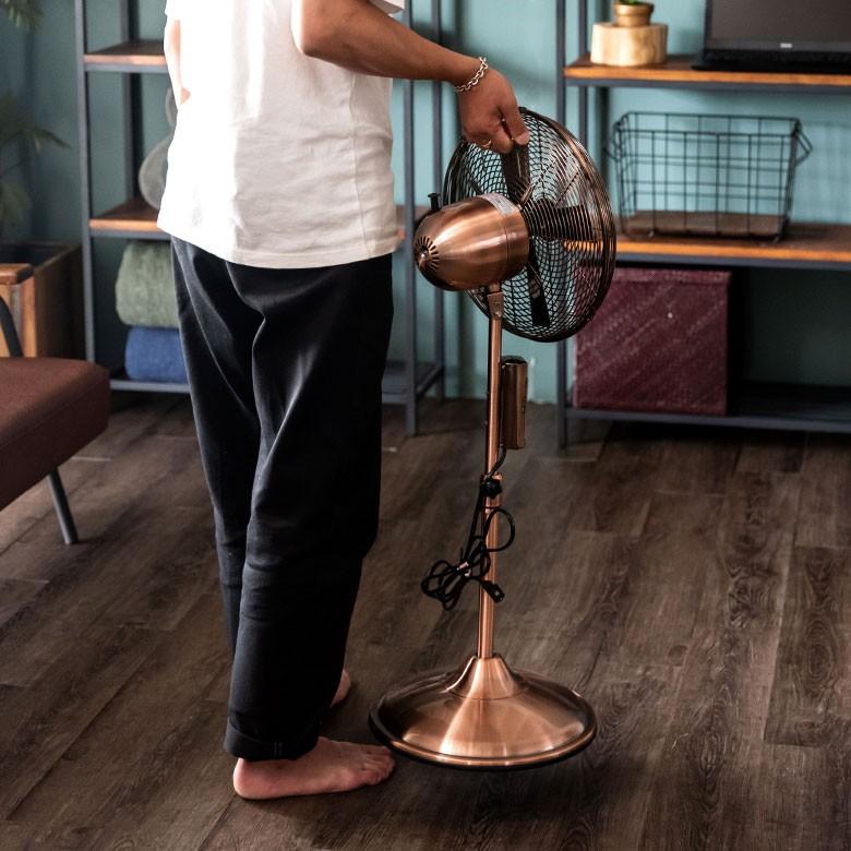 扇風機 サーキュレーター リビングファン タイマー付き シルバー