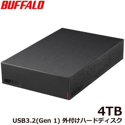BUFFALO（バッファロー） 外付HDD HD-LE4U3-BB [USB3.2(Gen.1)対応外