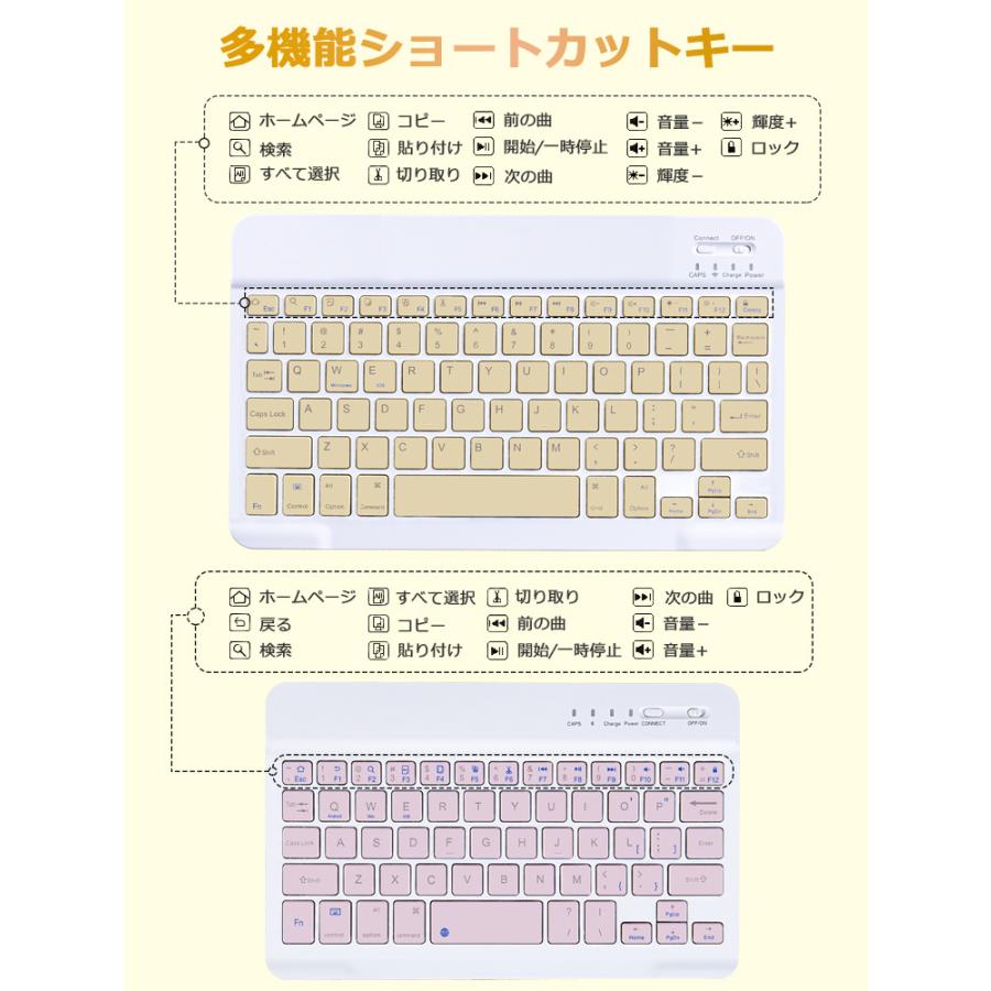 Bluetooth キーボード iPad Air 13インチ 11インチ M2 第10世代 10.9