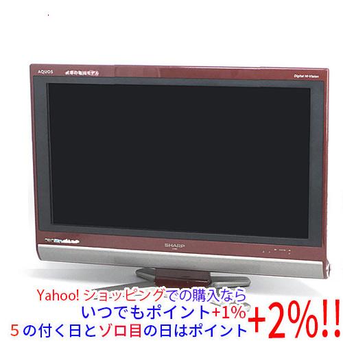 AQUOS 【中古】SHARP 20V型 ハイビジョン液晶テレビ LC-20D50-R レッド