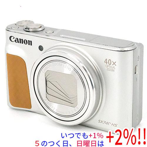 中古】Canon製 PowerShot SX740 HS シルバー 2030万画素 : エクセラー