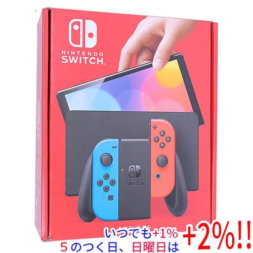 Nintendo Switch 【中古】任天堂 有機ELモデル HEG-S-KABAA ネオン