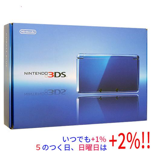 ニンテンドー3DS 【中古】任天堂 コバルトブルー CTR-S-BBAA 外箱