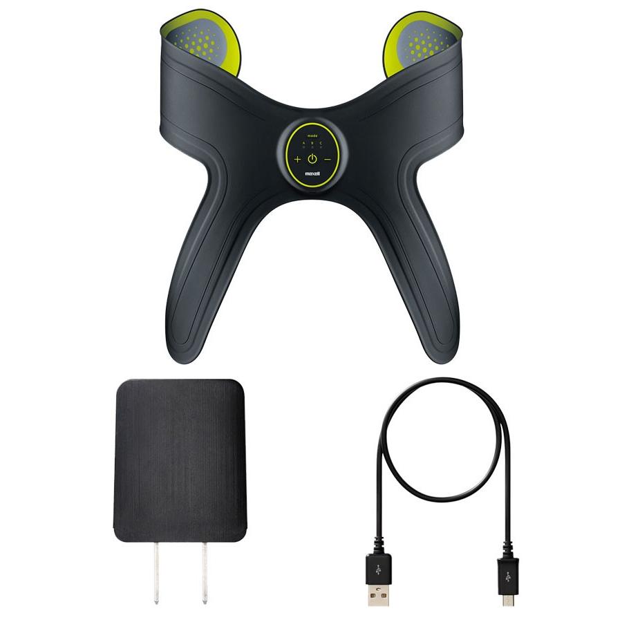 ASICS（アシックス） maxell マクセル EMS運動器 もてケア ウエスト