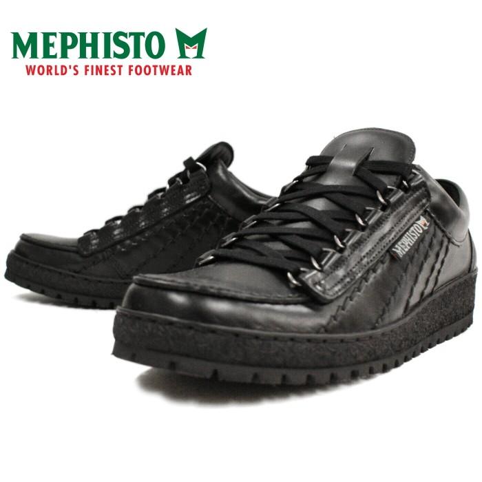 ○○メフィスト レインボー MEPHISTO RAINBOW 4700 BLACK ローカット
